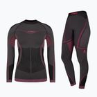 Women's thermal underwear set Alpinus Tactical Mora graphite/pink
