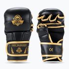 DBX BUSHIDO Master MMA grappling gloves black/gold