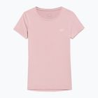 Women's training t-shirt 4F light pink 4FSS23TFTSF261-56S