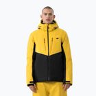 Men's ski jacket 4F M284 yellow