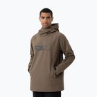 Men's snowboard jacket 4F M150 brown