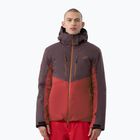 Men's ski jacket 4F M284 burgundy