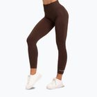 Women's training leggings Gym Glamour Push Up Chocolate 370
