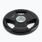 XTREXO black rubberised cast iron weight RW5 5 kg