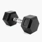 XTREXO Hex HXD75 rubberised dumbbell 7.5 kg