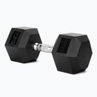 XTREXO Hex 17.5 kg rubberised dumbbell