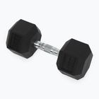 XTREXO Hex 17.5 kg rubberised dumbbell