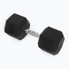 XTREXO Hex 27.5 kg rubberised dumbbell