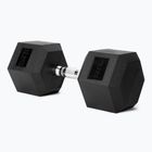 XTREXO Hex 32.5 kg rubberised dumbbell