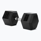 XTREXO Hex 35 kg rubberised dumbbell