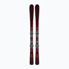 Women's Downhill Ski HEAD e-total Joy SW SLR Joy Pro + Protector SLR 11 GW dark red/orange