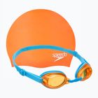 Speedo Jet V2 fluo orange children's swimming set