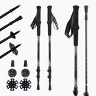 KADVA Torre adjustable carbon trekking poles grey