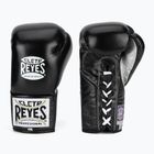 Boxing gloves Cleto Reyes Thumb in Cow Leather black/silver