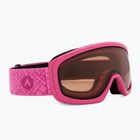 Children's ski goggles ATTABO Apik Jr Anti-Fog pink