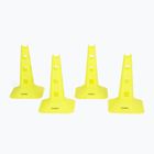 Set of cones OneTeam TRFTB03 HG4 4 pieces yellow