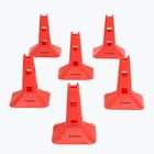 Set of cones OneTeam TRFTB03 MD6 6 pieces red