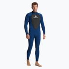 Men's surfing wetsuit AQUASTIC neoprene 3/2 mm WAVEY 3/2 navy