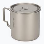 Tourist mug KADVA titanium ultralight gray