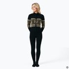 Women's suit Woolcano SWT1095 Czarny/Kremowy