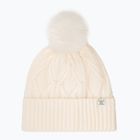 Women's cap Woolcano HAT1100 Kremowy