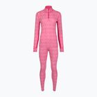 Women's thermal underwear set Woolcano SET1121 Pink