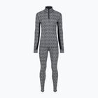 Women's thermal underwear set Woolcano SET1121 Granatowy