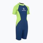 Children's wetsuit AQUASTIC Wavey Jrb 2 mm green/navy blue