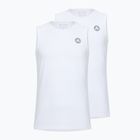 Men's cycling base layer ATTABO Essential 2 pcs. white