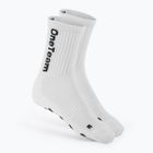 Children's football socks OneTeam Precision Grip non-slip 2-pack white