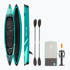 AQUASTIC Cortez 13'9" 420 cm green 2-person high-pressure inflatable kayak