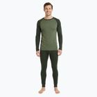 Men's thermal underwear set WOOLCANO thermal Merino SET0978 khaki