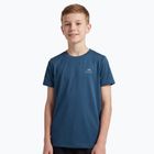Children's trekking T-shirt KADVA TrailCore breathable navy blue