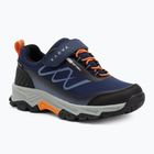 Children's trekking shoes KADVA Rocky Trail Low WaterProof Softshell navy blue