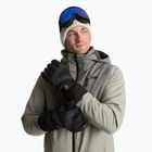 Ski gloves KADVA Mountain Flow Pro skóra 3M Thinsulate black