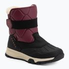 Children's snow boots KADVA Andes WP JR burgundy