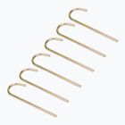HUMBAKA universal anchors for trampoline 10 ft 6 pcs gold