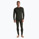 Men's thermal underwear set WOOLCANO Merino 100% SET0540 green