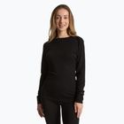 Women's thermal sweatshirt WOOLCANO 100% Merino TOP0541 black