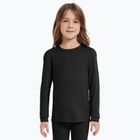 Children's thermal sweatshirt WOOLCANO thermal 100% MERINO TOP00947 black