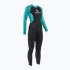 Women's swimming wetsuit AQUASTIC Wavey LG WMNS 2 mm black/mint