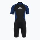 Men's swimming wetsuit AQUASTIC Wavey 2 mm black/blue