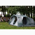 Inflatable 6-person camping tent KADVA AIRcamp 6.24 green