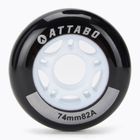 Rollerblade wheels ATTABO Wheels 74 mm 4 pcs. black