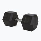 TREXO Hex 40 kg rubberised dumbbells