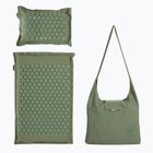 TREXO ECO acupressure mat with cushion TXO-B4Z006-GN green