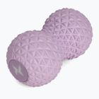 Double massage ball TREXO TXO-B4Z075-VT purple