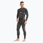 Men's thermal underwear set KADVA Streif Set dark grey