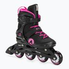 Women's roller skates ATTABO Cyclone black/pink