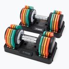 XTREXO adjustable dumbbell set 2 x 10 kg multicolour